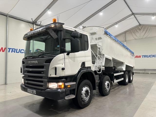 Scania P380 8x4 Rest Cab Insulated Tipper Manual