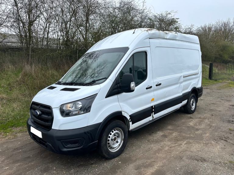 ***ONLY 42,000 MILES*** FORD TRANSIT t350 LWB DIESEL 2019 69-REG ROOF DAMAGE RUNS & DRIVES PERFECT
