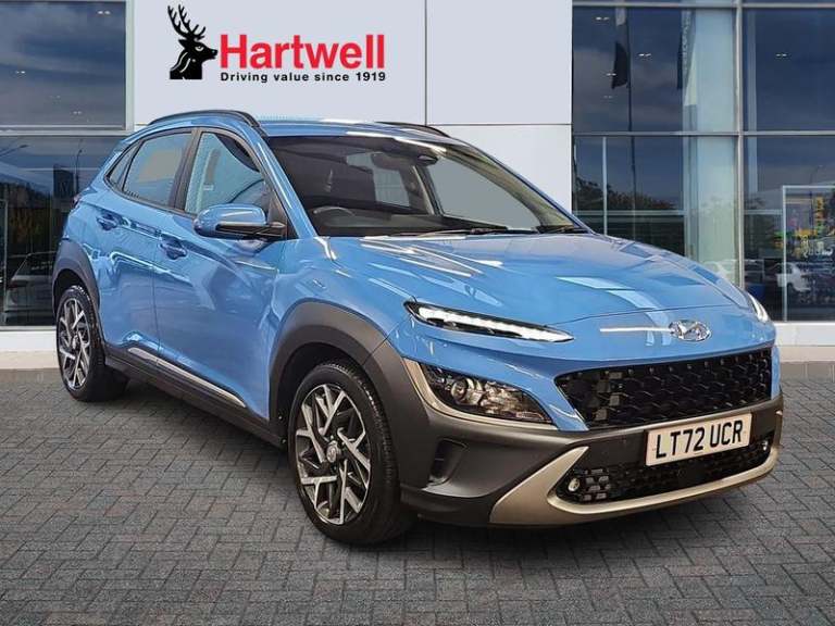 2022 Hyundai KONA 1.6 h-GDi Premium SUV 5dr Petrol Hybrid DCT Euro 6 (s/s) (141 ps) Automatic Hat...