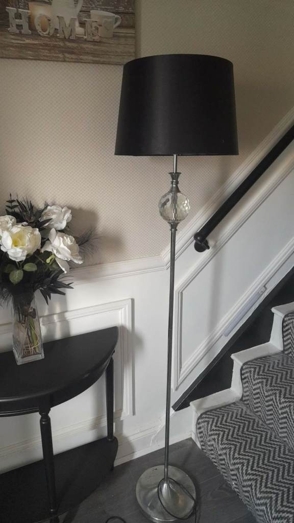 floor standing lamp with shade