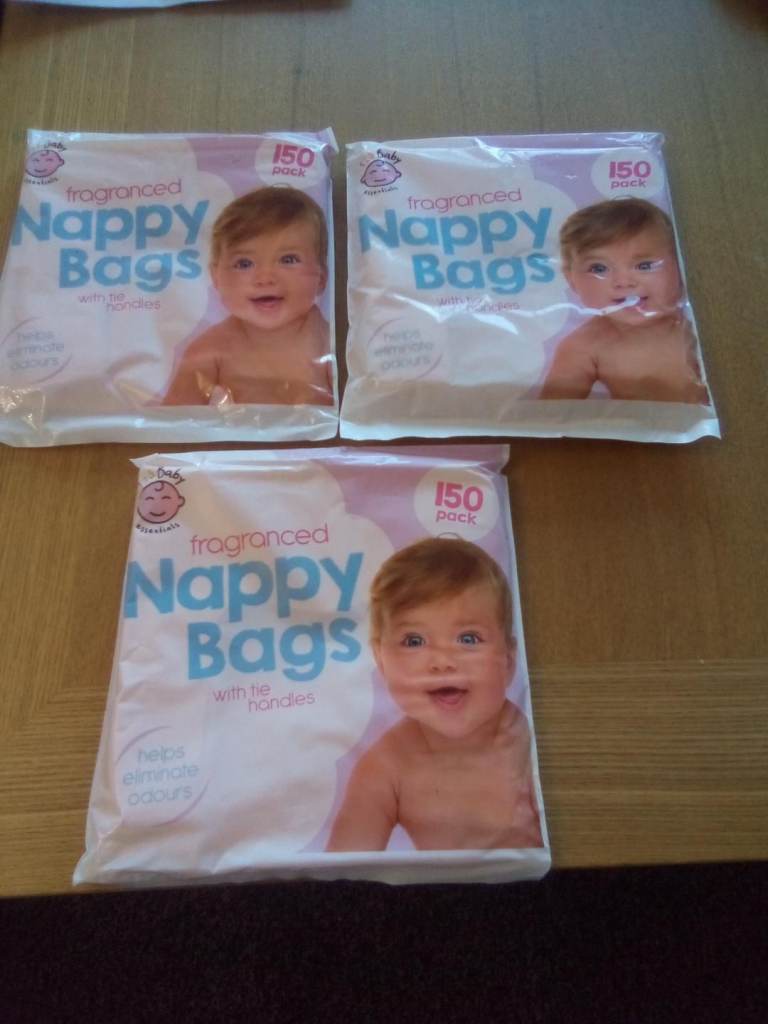 450 Nappy Bags: 6 x 150 Nappy Bags: 