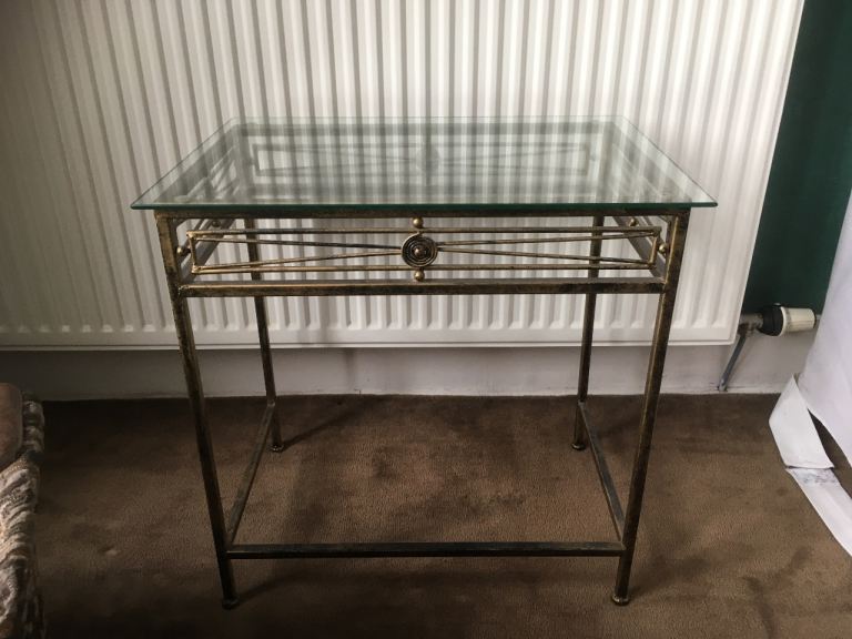 John Lewis Glass Table 