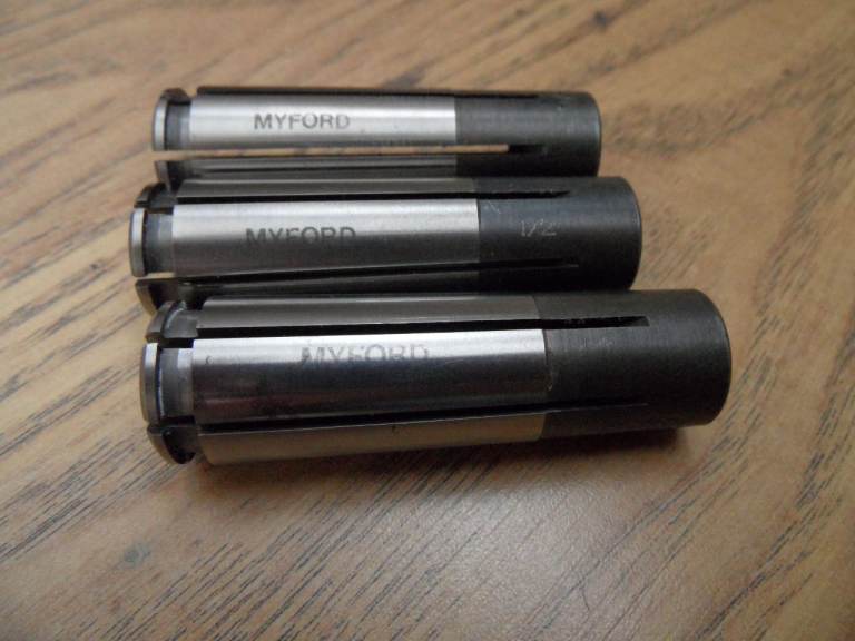 Genuine Myford mt2 collets