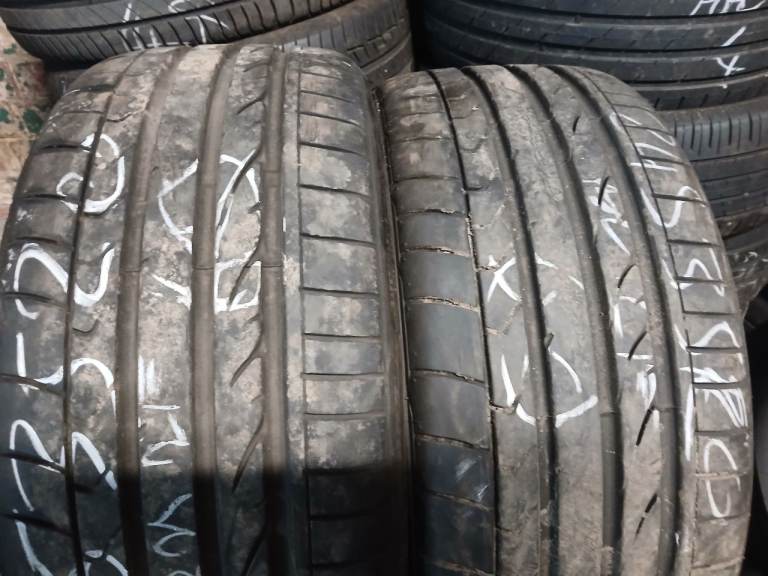 245 35 20 PART WORN TYRES MATCHING BRIDGESTONE RUNFLAT USED TIRES 