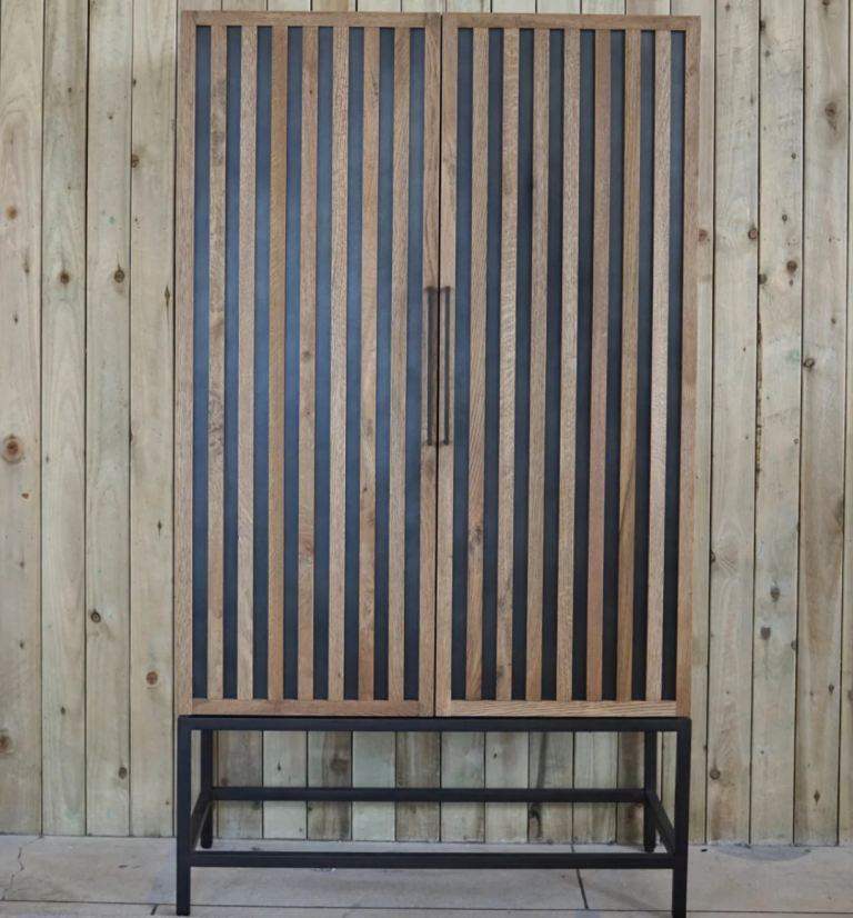 Time and Tide Brooklyn Tall Kitchen Siedeboard Cabinet - Drinks Cabinet, Pantry, Butlers Cupboard