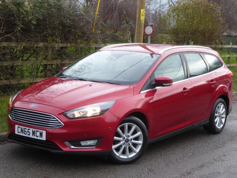 2015 Ford Focus 1.5 TDCi 120 Titanium 5dr EURO 6 ULEZ £20 Road TAX ESTATE Diesel Manual
