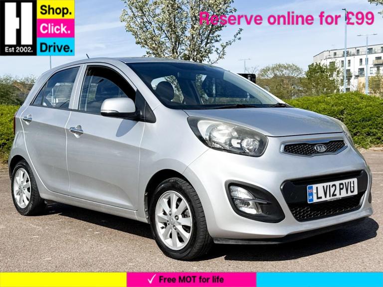  Kia Picanto 1.25 EcoDynamics 2 Hatchback 5dr Petrol Manual Euro 5 (s/s) (84 bhp) Petrol Manual