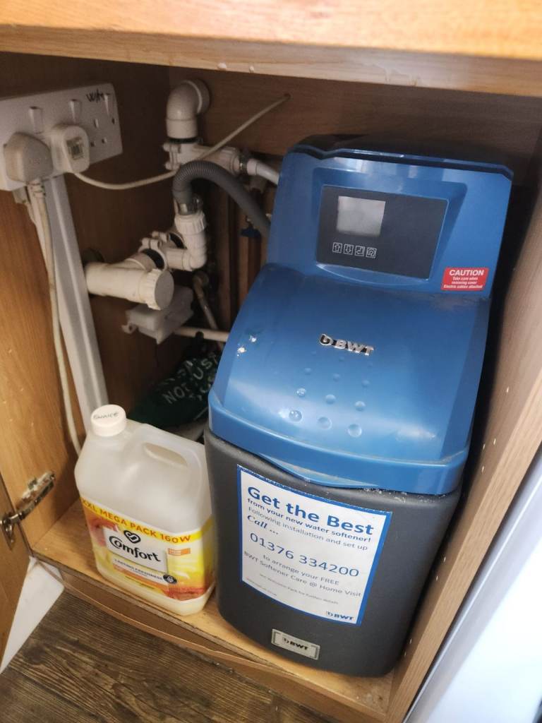 BWT WS355 Standard Electronic Water Softener machine, Blue, 14 Litre near £150
