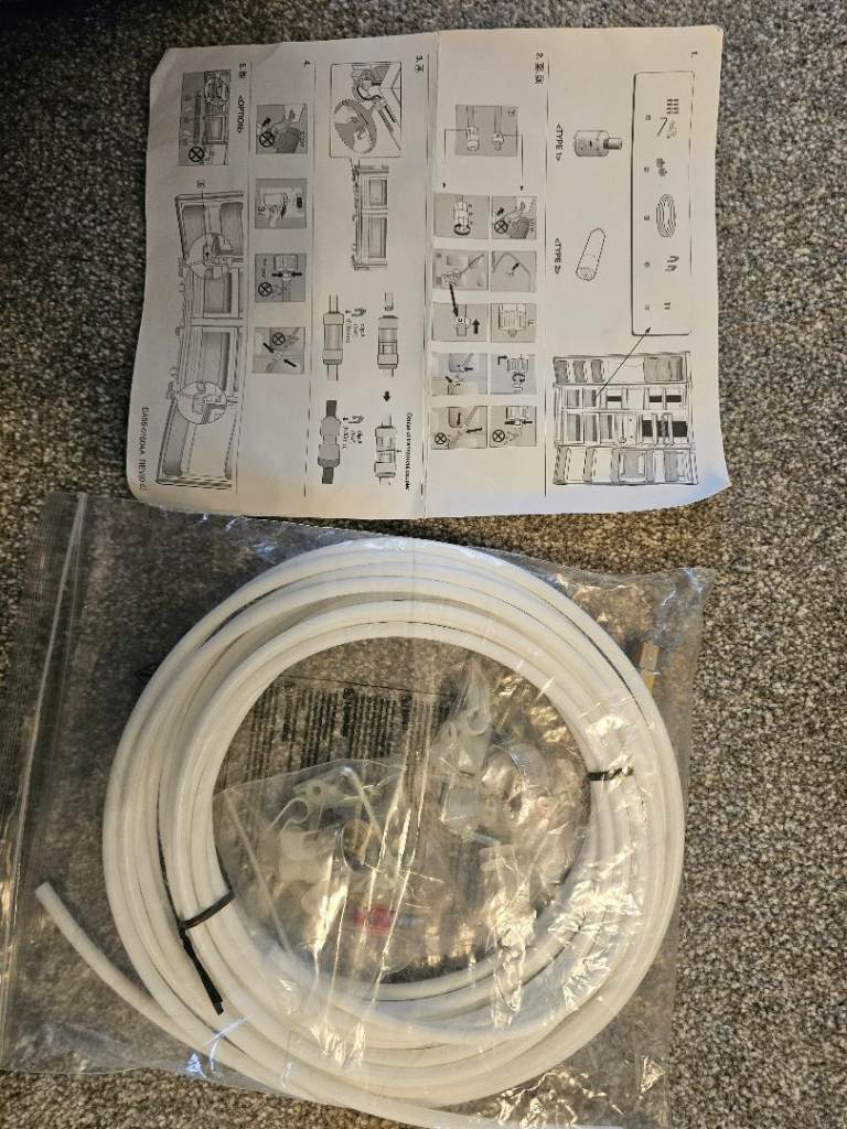 *NEW* Universal water supply hose kit for American-style refrigerators
