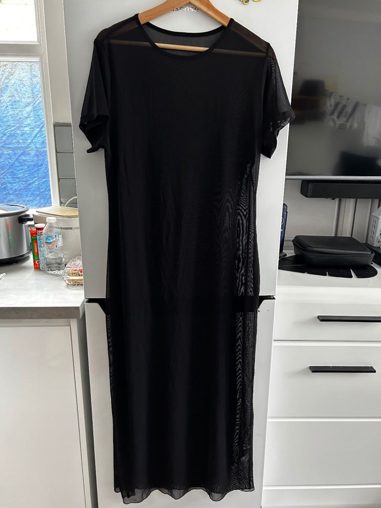 SHEIN CURVE women long mesh dress size 2XL 