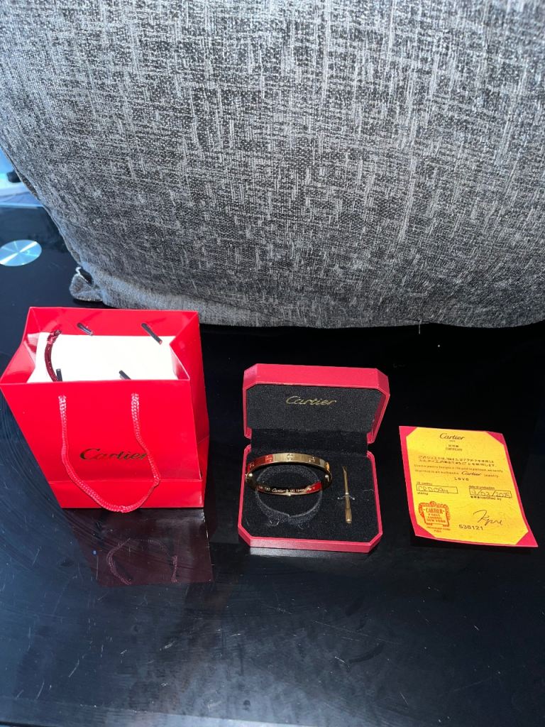 Cartier bracelet 