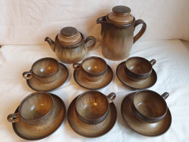 Denby Romany Tea, Coffee set.