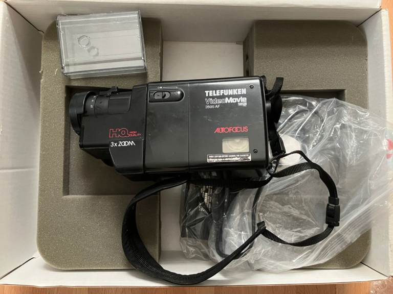 Telefunken Video Camera 2895 AF - spares or repair, not working 
