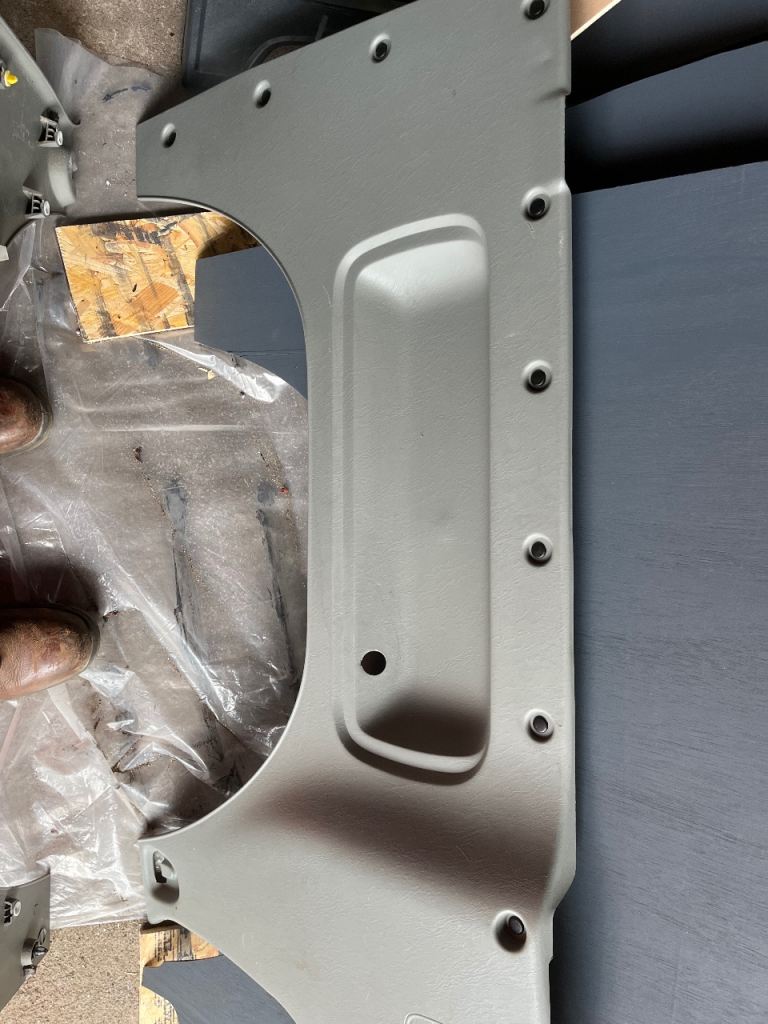 Vauxhall Vivaro, Renault Traffic (Pair) Plastic Quarter Panel Interior Trims 2001 to 2014