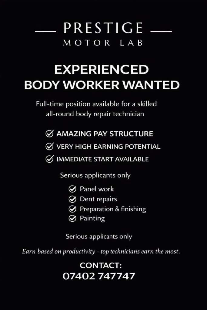 Car Repairer/ Sprayer 