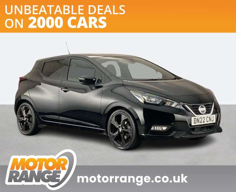 2022 Nissan Micra 1.0 IG-T 92 N-Sport 5dr CVT HATCHBACK PETROL Automatic