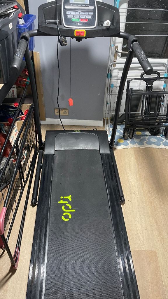 Opti Motorised Folding Treadmill with Incline