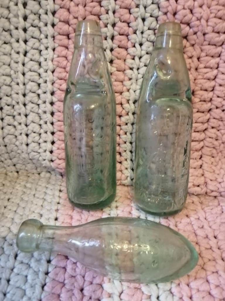 Three vintage bottles 