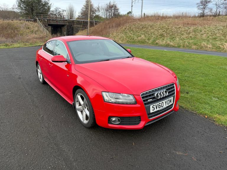 AUTOMATIC AUDI A5 S LINE TDI CVT 2.0L (2010)start stop long mot