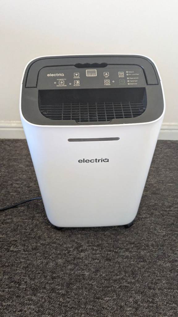 Electriq Dehumidifier – White, Good Condition