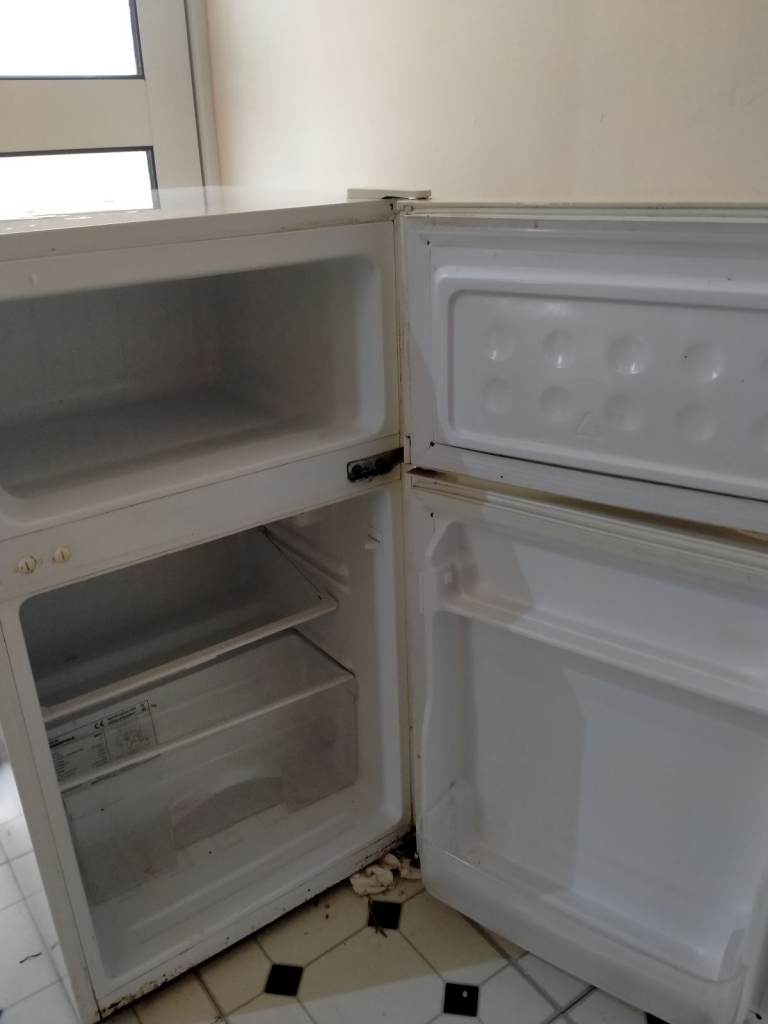 Small White Fridge Freezer - Fair Condition