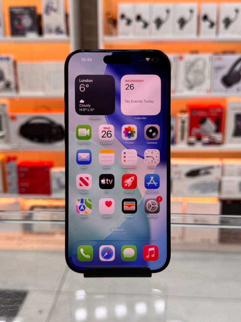 iPhone 16 Pro Max 256 Black Titanium With Warranty 