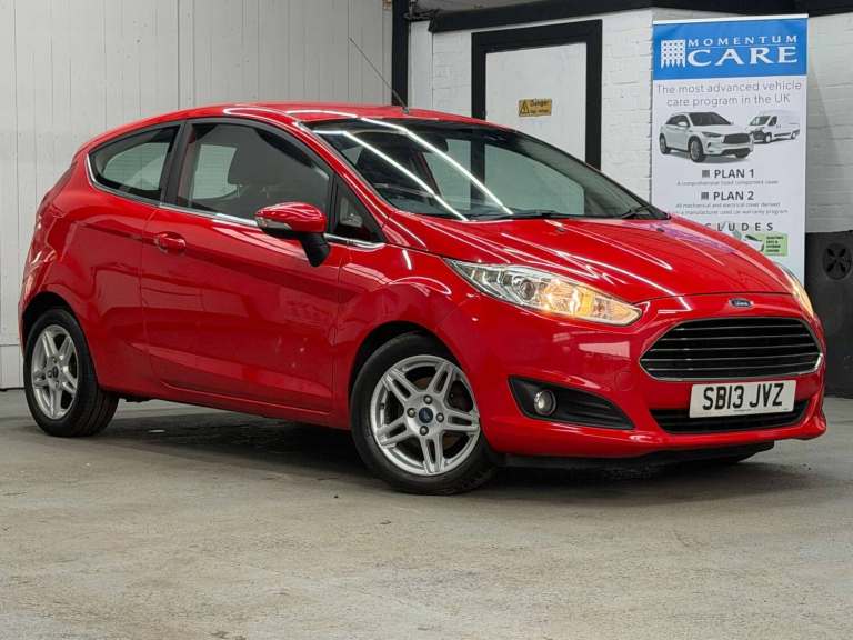 2013 Ford Fiesta 1.25 82 Zetec 3dr HATCHBACK PETROL Manual