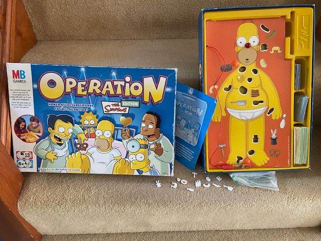 Bart Simpson 'sOperation game 