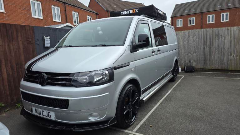 Volkswagen T5 camper LWB 2.5tdi recently converted Excellent
