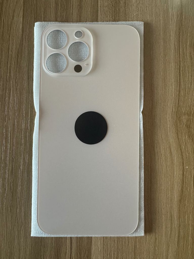 iPhone back glass screen replacement - white 11,12,13,14,15 - any model - any colour 