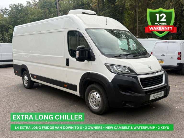 2019 Peugeot Boxer BLUE HDI 435 L4H2 P/V Temperature Controlled Diesel Manual