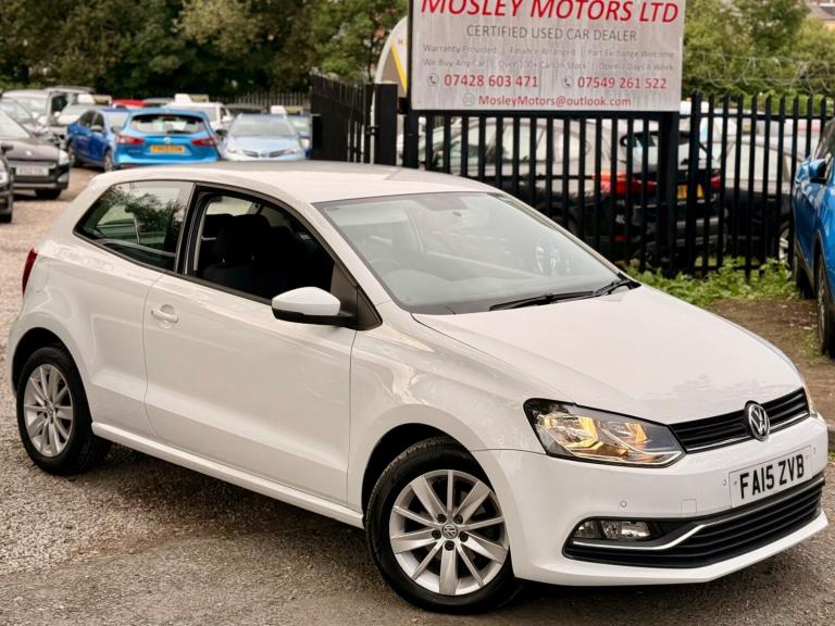 2015 Volkswagen Polo 1.2 TSI BlueMotion Tech SE DSG Euro 6 (s/s) 3dr HATCHBACK Petrol Automatic