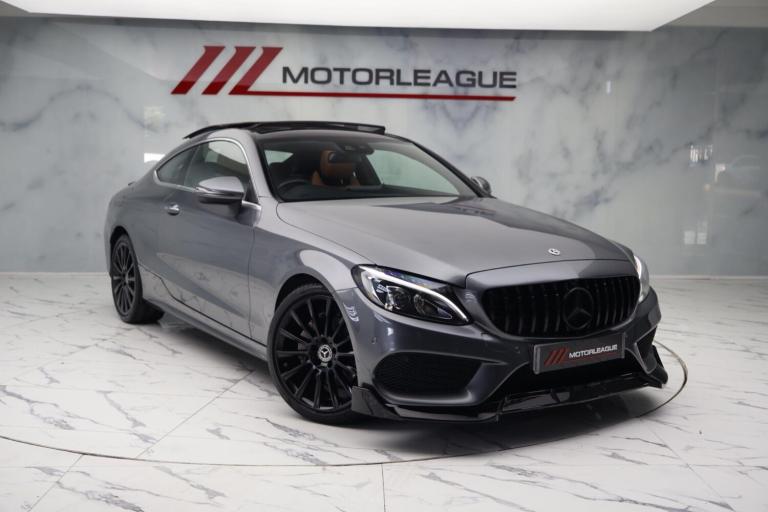 2017 Mercedes-Benz C Class 2.1 C220d AMG Line (Premium Plus) G-Tronic+ Euro 6 (s/s) 2dr COUPE Die...