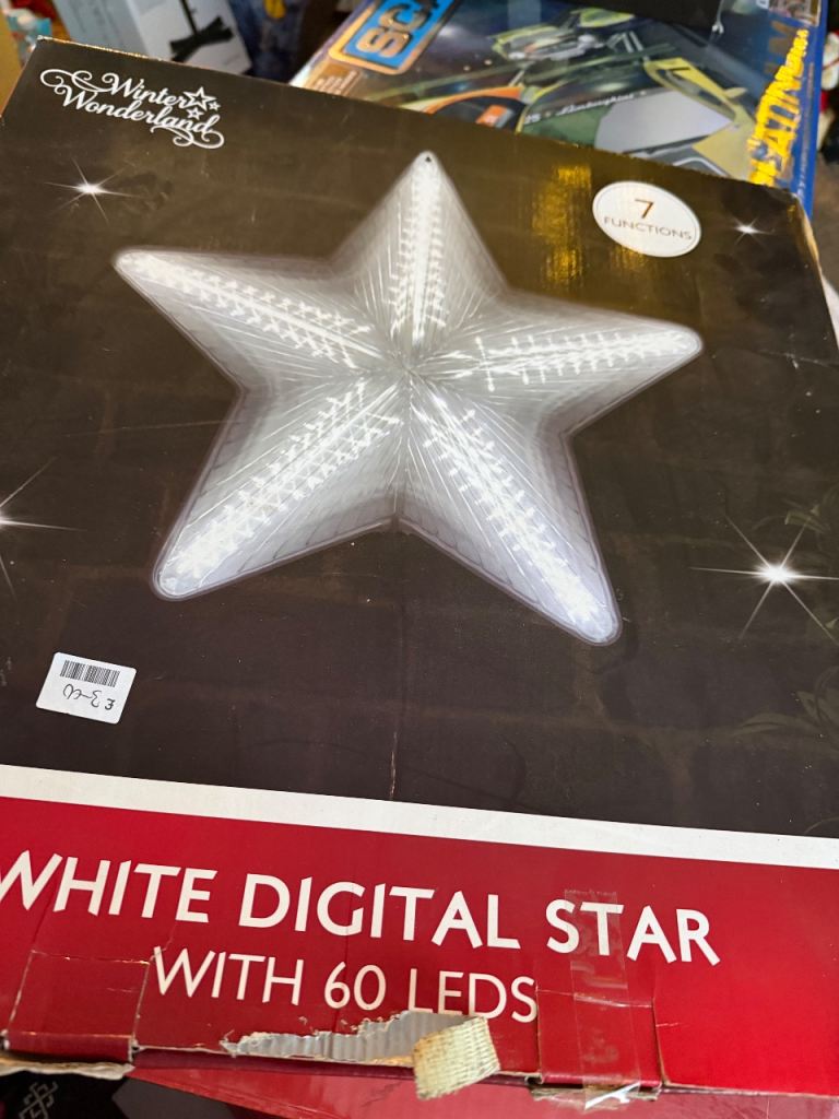 Christmas star decoration 