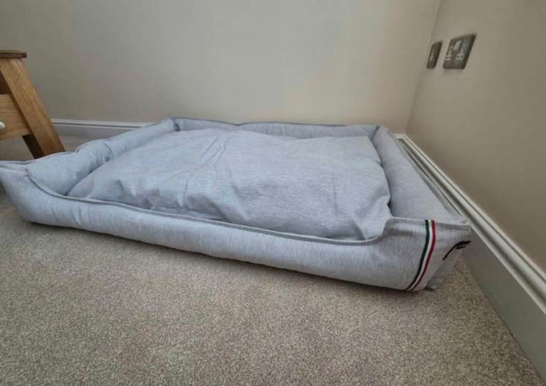 XL Dog Bed NEW 42" x 32 Light Grey