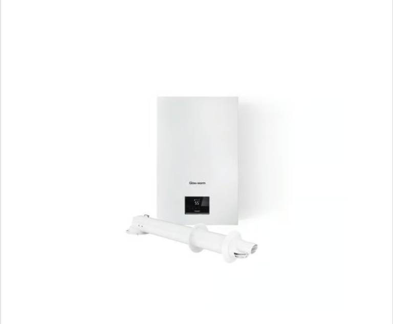 Boiler combi condensing with std horizontal flue