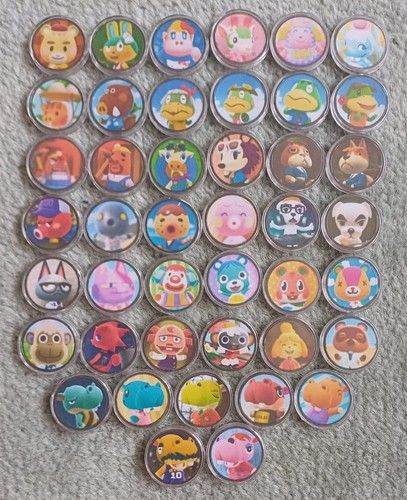 Custom Animal Crossing Amiibo Coins - Request Any Characters - Made to Order