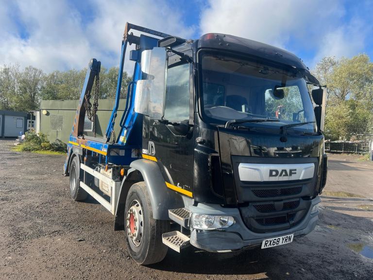 DAF TRUCKS LF 230 18 TONNE SKIP LOADER, MANUAL, BOUGHTON , JAN TEST 
