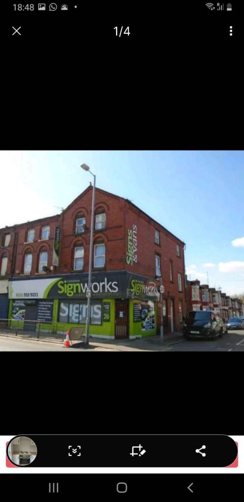 One bed flat to rent L21