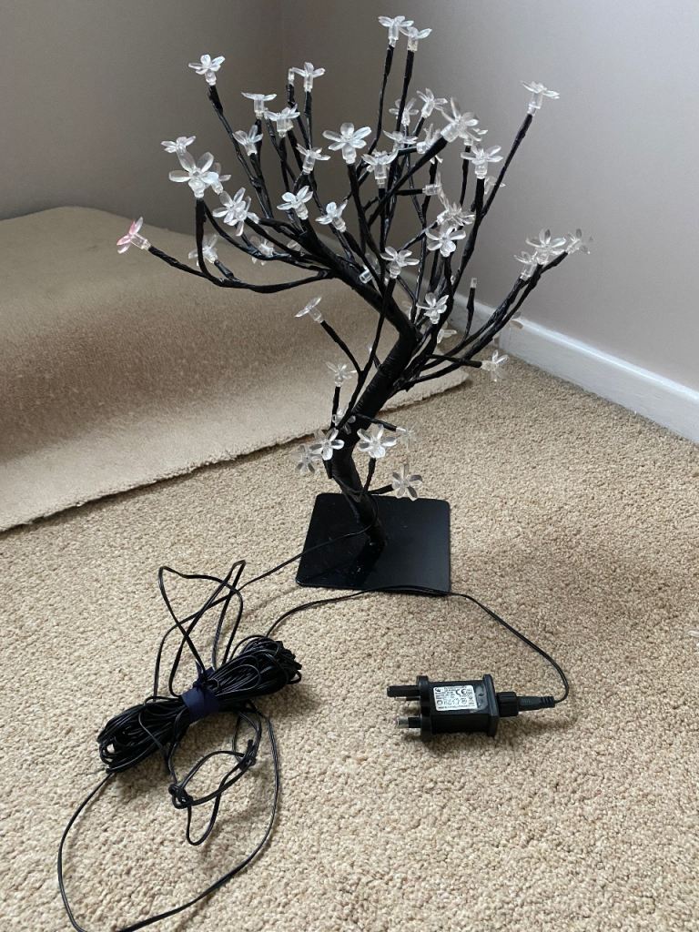 Indoor or outdoor blossom tree in blue 