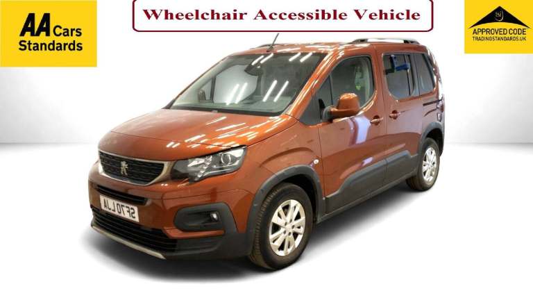 Peugeot Rifter WHEELCHAIR ACCESSIBLE 1.5 BlueHDi 100 Allure 5dr Diesel