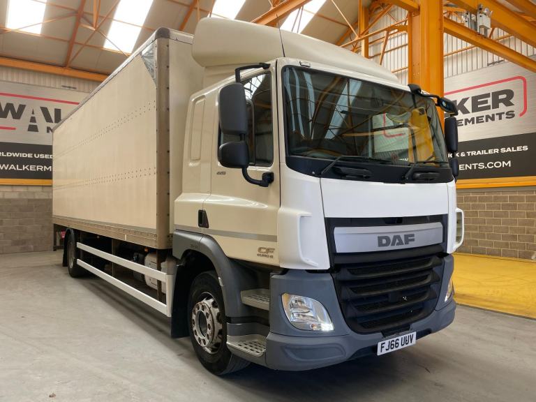 DAF CF 220 *EURO 6*, 4X2 18 TONNE BOX - 2016 - FJ66 UUV