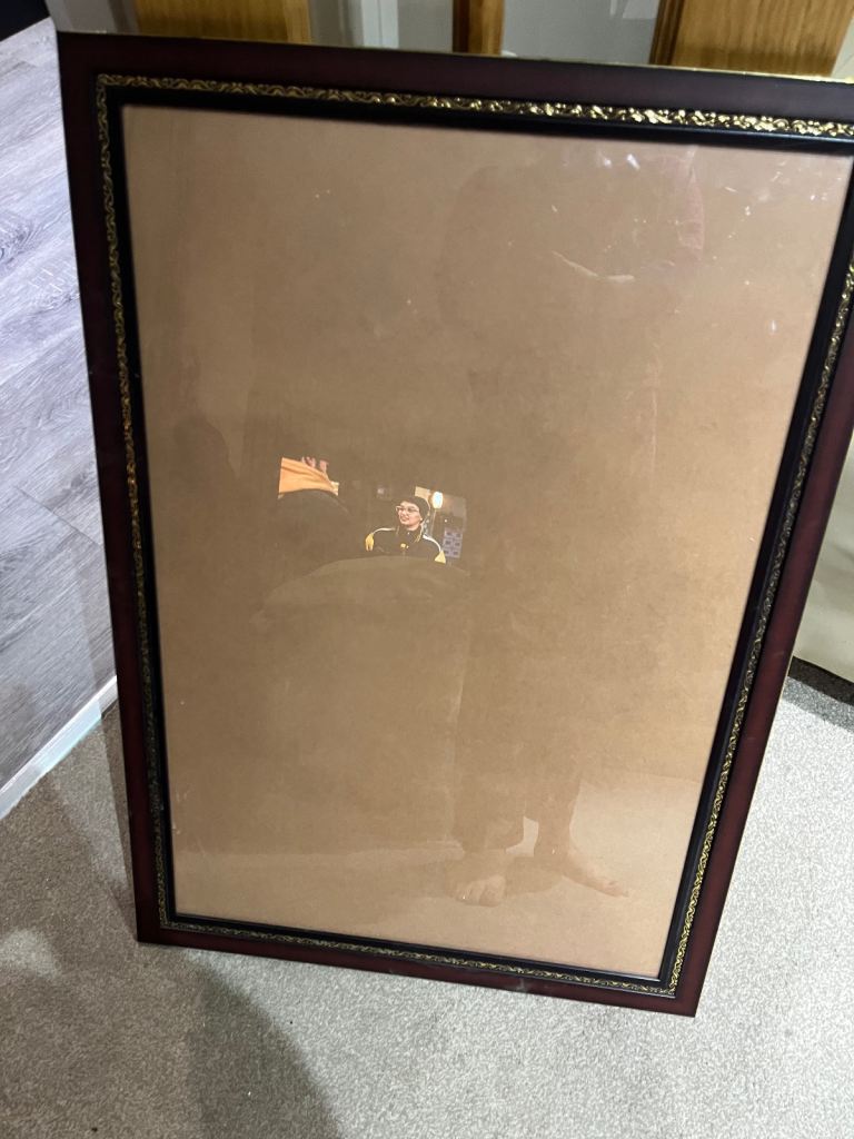 Large xxxl photo frames brown 