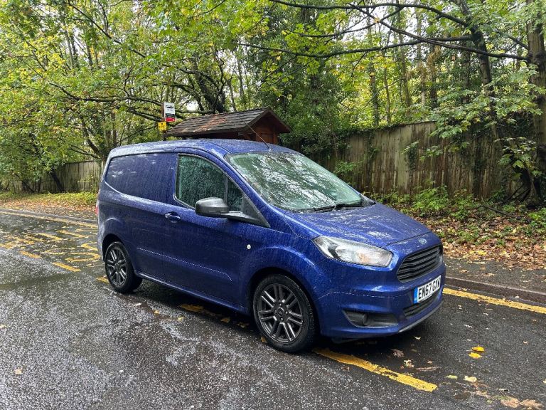 FREE ULEZ FORD TRANSIT COURIER SPORT 1.0 ECO BOOST 2018 1 OWNER WITH F.SH 15 MONTHS WARRANTY INC
