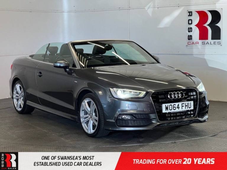 2015 Audi A3 Cabriolet 1.4 TFSI CoD S line Convertible 2dr Petrol Manual Euro 6 (s/s) (150 ps) Co...