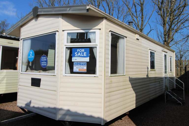 Carnaby Henley 25x12 2 bed 2008 static caravan for sale offsite