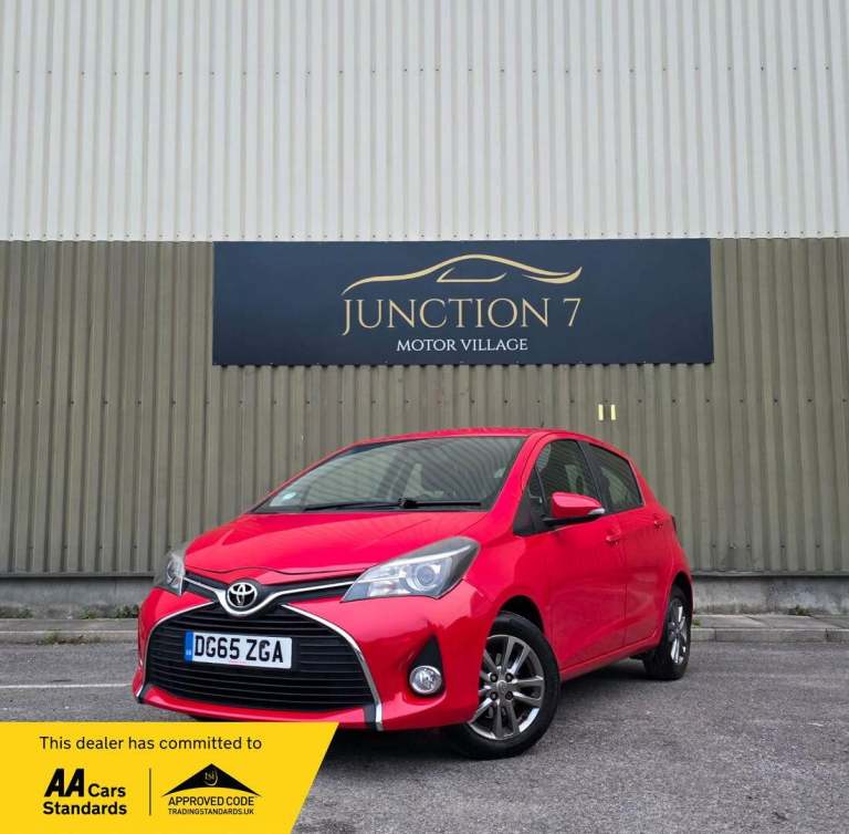 2015 Toyota Yaris 1.0 VVT-i Icon Euro 6 5dr HATCHBACK Petrol Manual