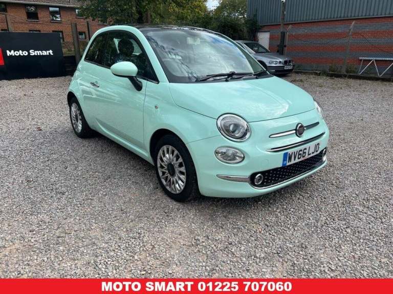 2016 66 FIAT 500 1.2 LOUNGE HATCHBACK 3DR PETROL MANUAL EURO 6 (S/S) (69 BHP)