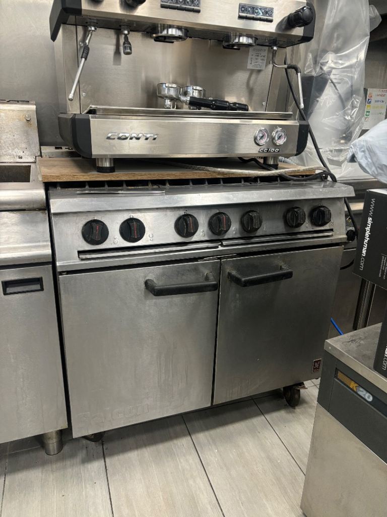 Falcon 6 burner gas oven 