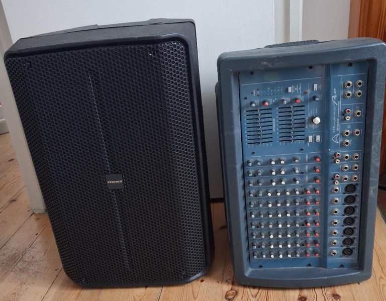 Syrincs D112SP Speaker & Wharfedale Pro Bx1360SD Speaker